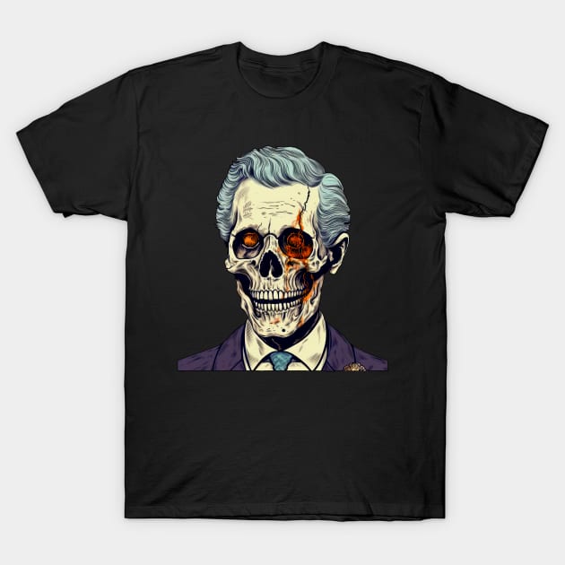 Undead Chuck design 3 T-Shirt by JDTee